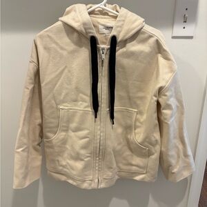 Isabel Marant Cream Hoodie wool blend